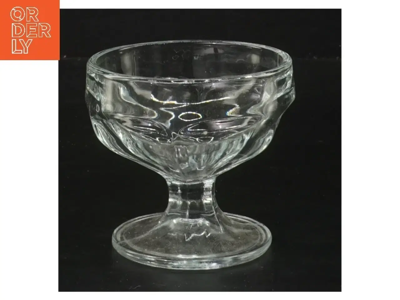 Billede 1 - Glas dessertskål med fod (str. Ø 8,5 cm)