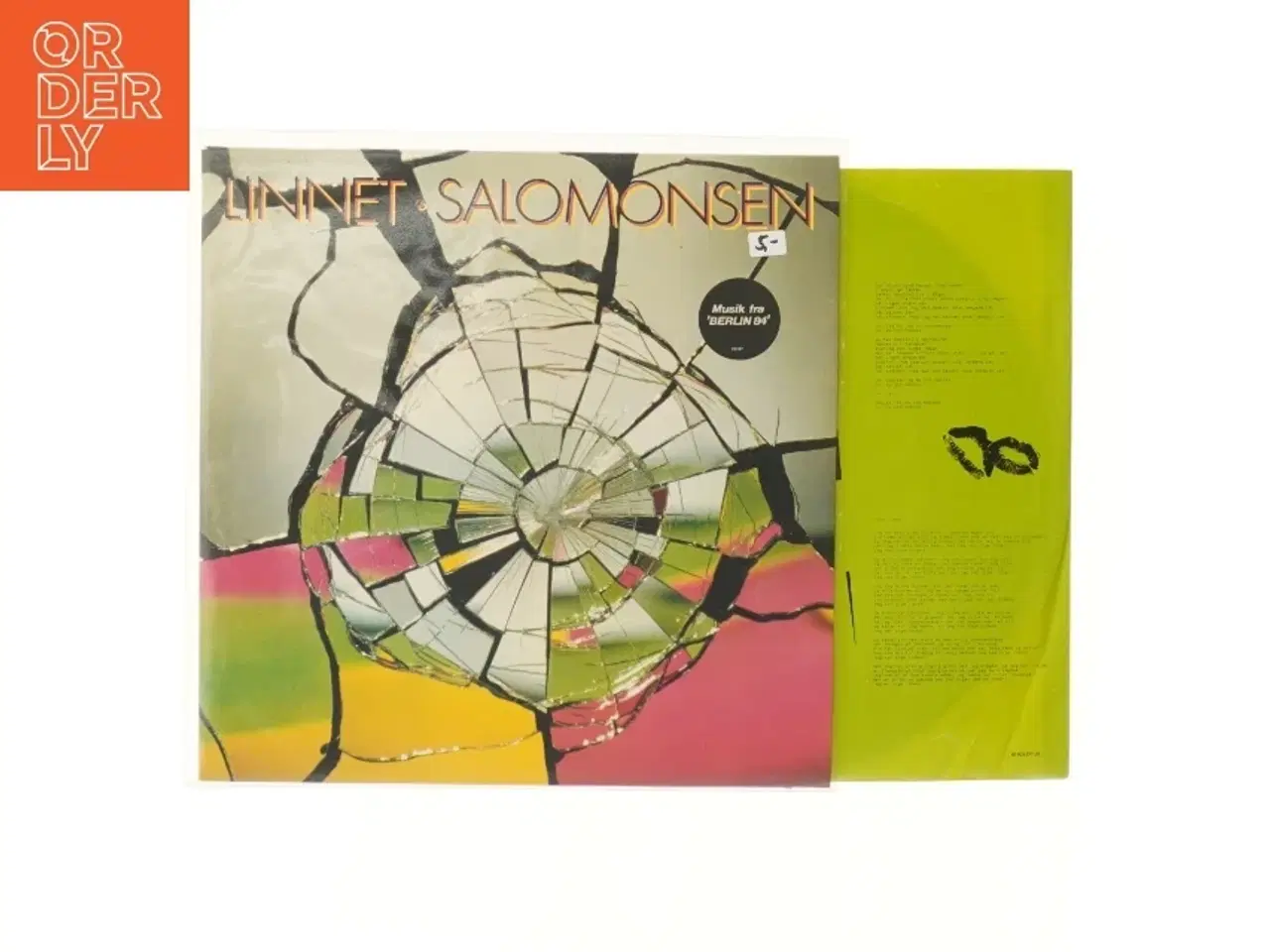 Billede 2 - Linnet Salomonsen Musik fra Berlin 84 LP fra CBS Records