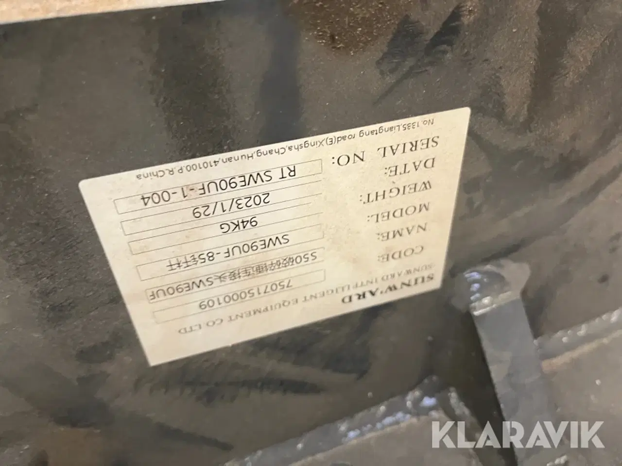 Billede 7 - Hydraulikhammer Sunward SWRG085H