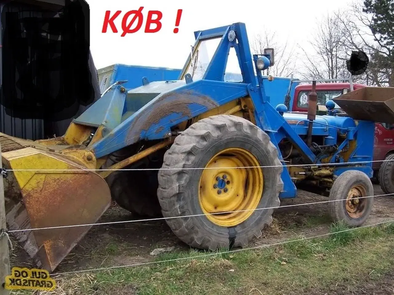 Billede 1 - SØGER BILLIG SkovgårdLæsser Læssertraktor Brugskla