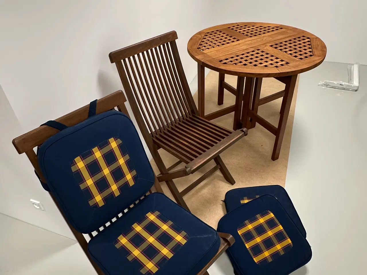 Billede 5 - Luksus cafésæt i teak fra TGFC