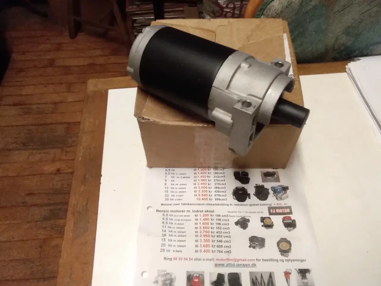 Billede 1 - Afprøvet 2 X Til Finn Jensen motor - FAST PRIS