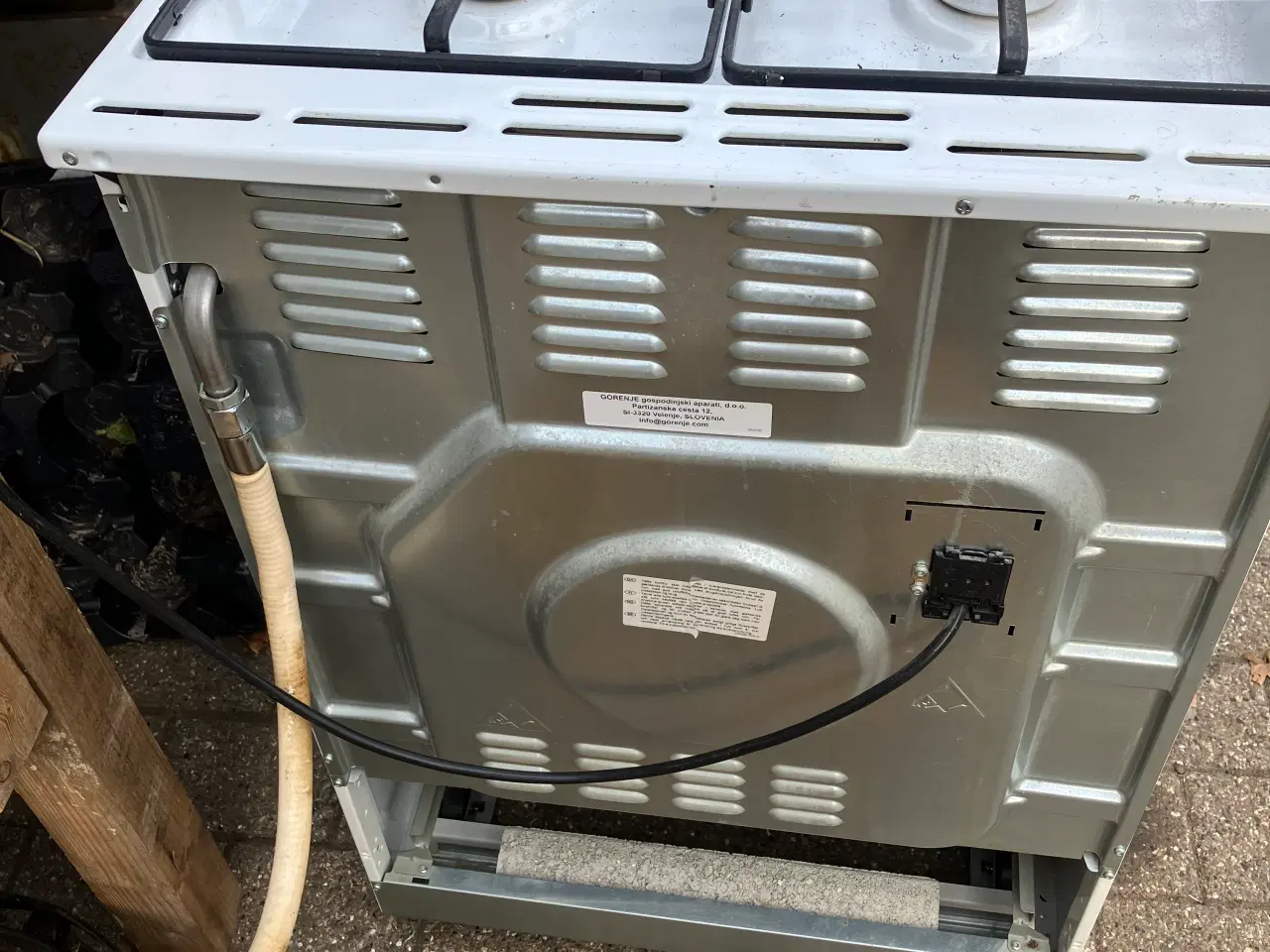 Billede 3 - Næsten nyt Gaskomfur med EL OVN 