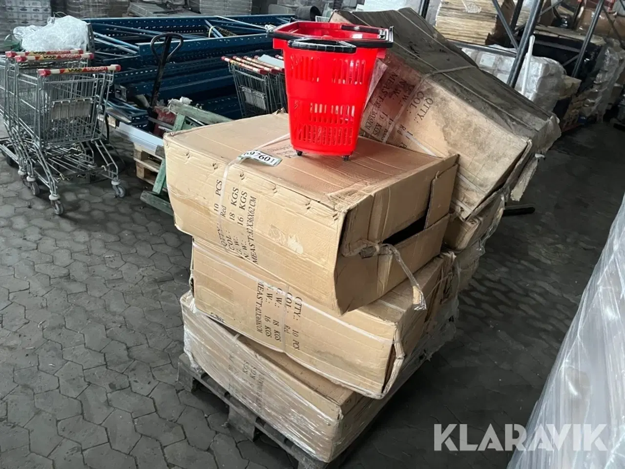 Billede 2 - Indkøbskurve på hjul - 70 styk