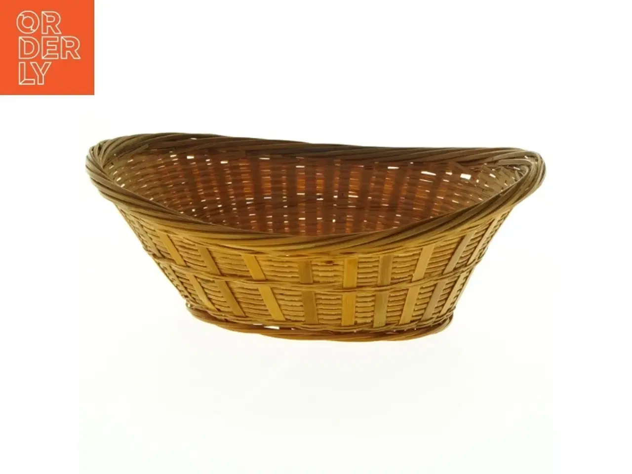 Billede 1 - Flettet brødkurv (str. 23 x 17 cm)