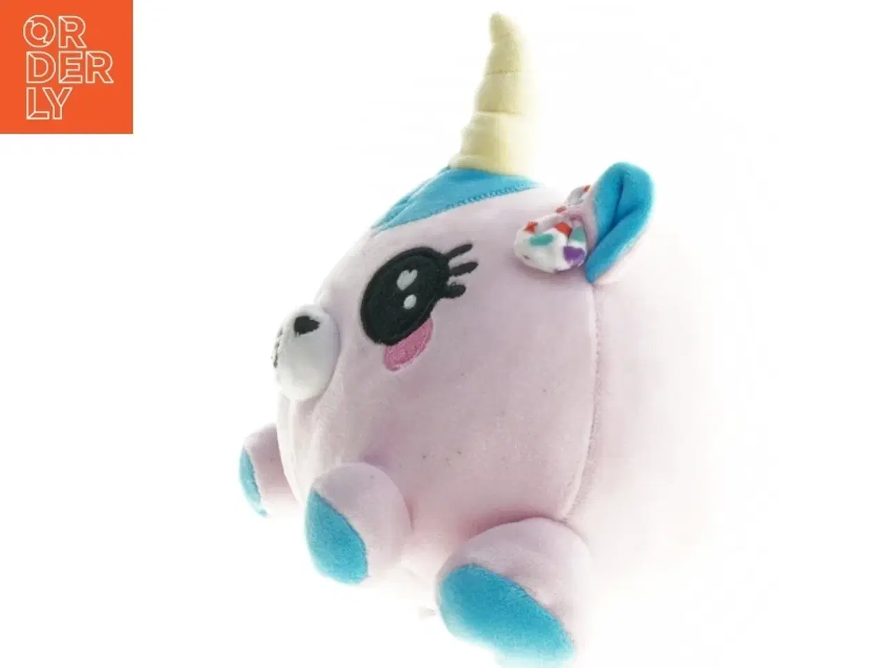 Billede 2 - Blød enhjørning bamse fra Wowwee (str. 23x15 cm)