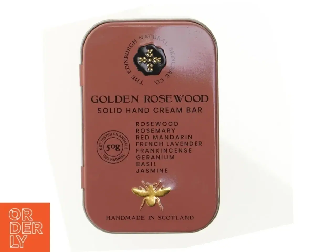 Billede 1 - Golden rosewood håndcreme fra The Odinburgh Neutral Skincare (str. 9 x 6 cm)