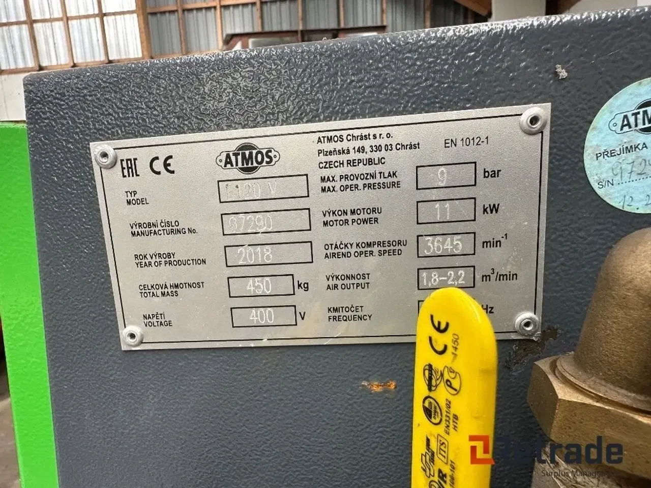 Billede 4 - - - - Skrue kompressor i kabinet