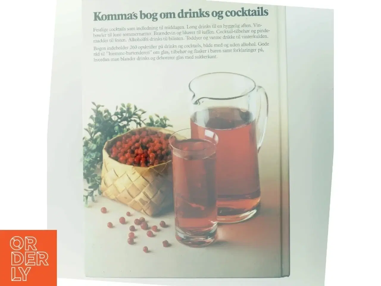 Billede 3 - Bog om drinks og cocktails fra Forlaget Komma