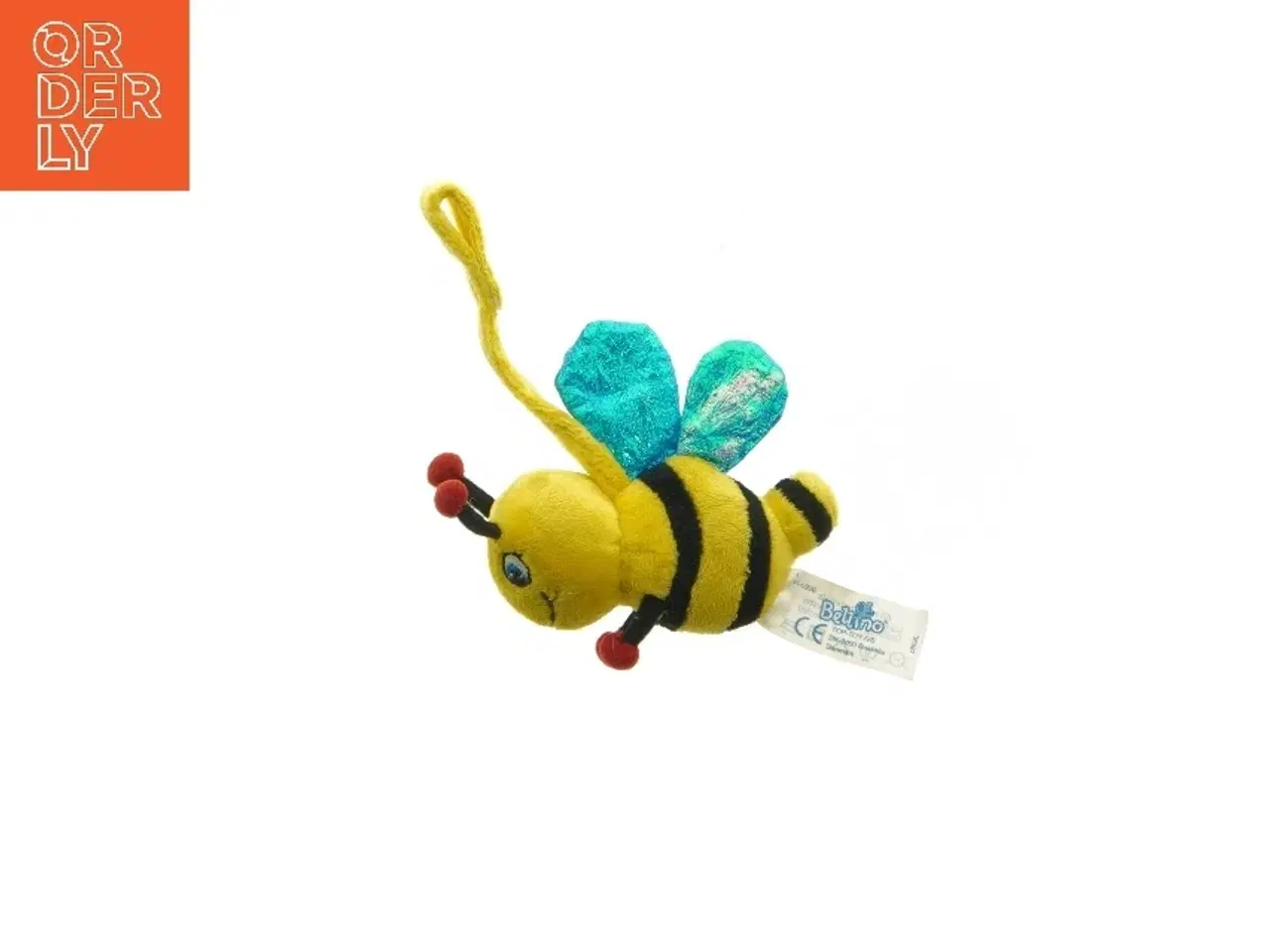 Billede 2 - Tøjdyr bi fra Bellino (str. 12 cm)