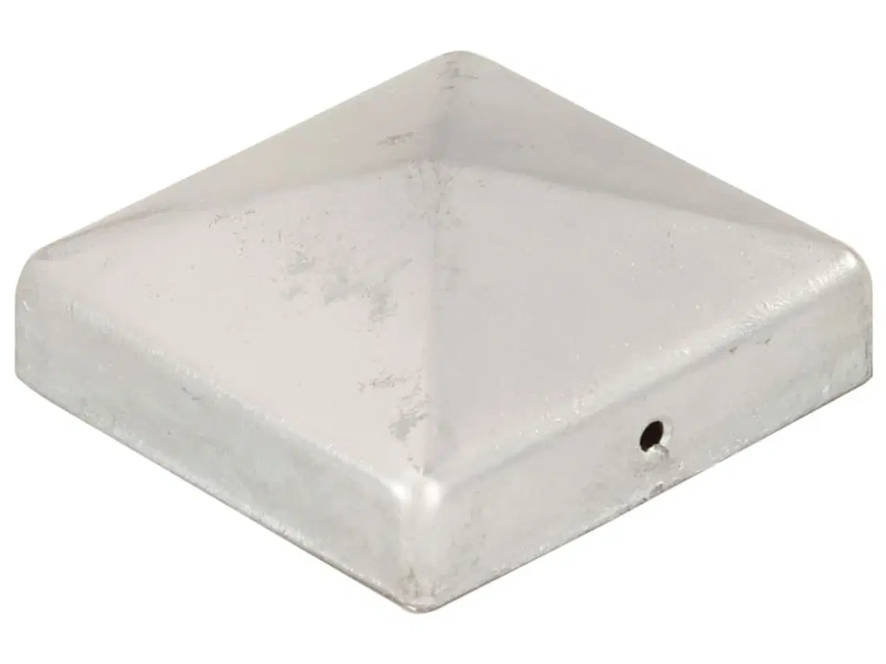 Billede 2 - Pyramideformede stolpehætter 6 stk. 81x81 mm galvaniseret metal