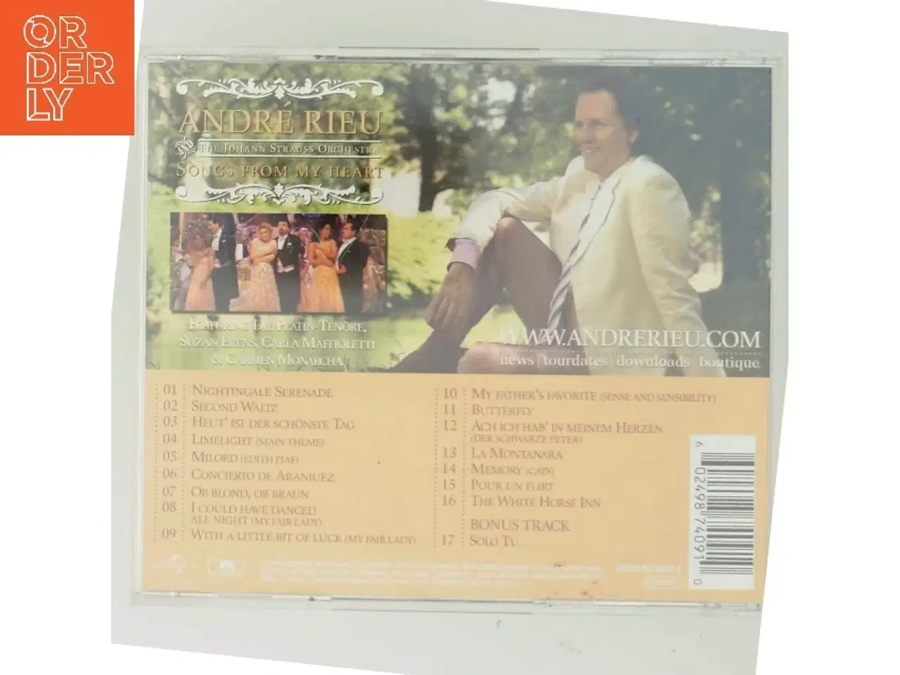 Billede 3 - Songs from My Heart af Andre Rieu