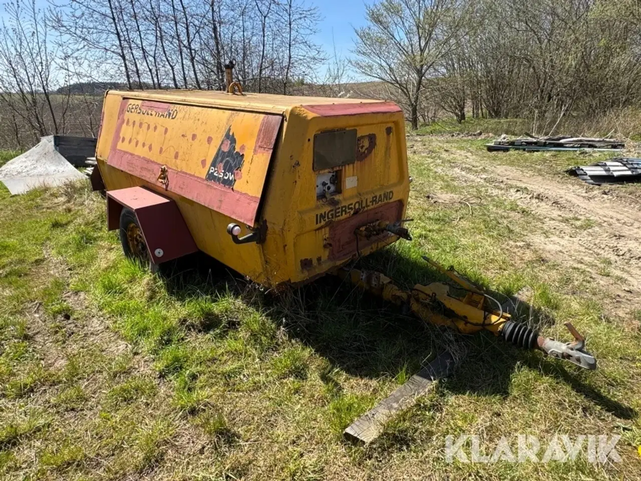 Billede 2 - Mobilkompressor Ingersollrand P250W