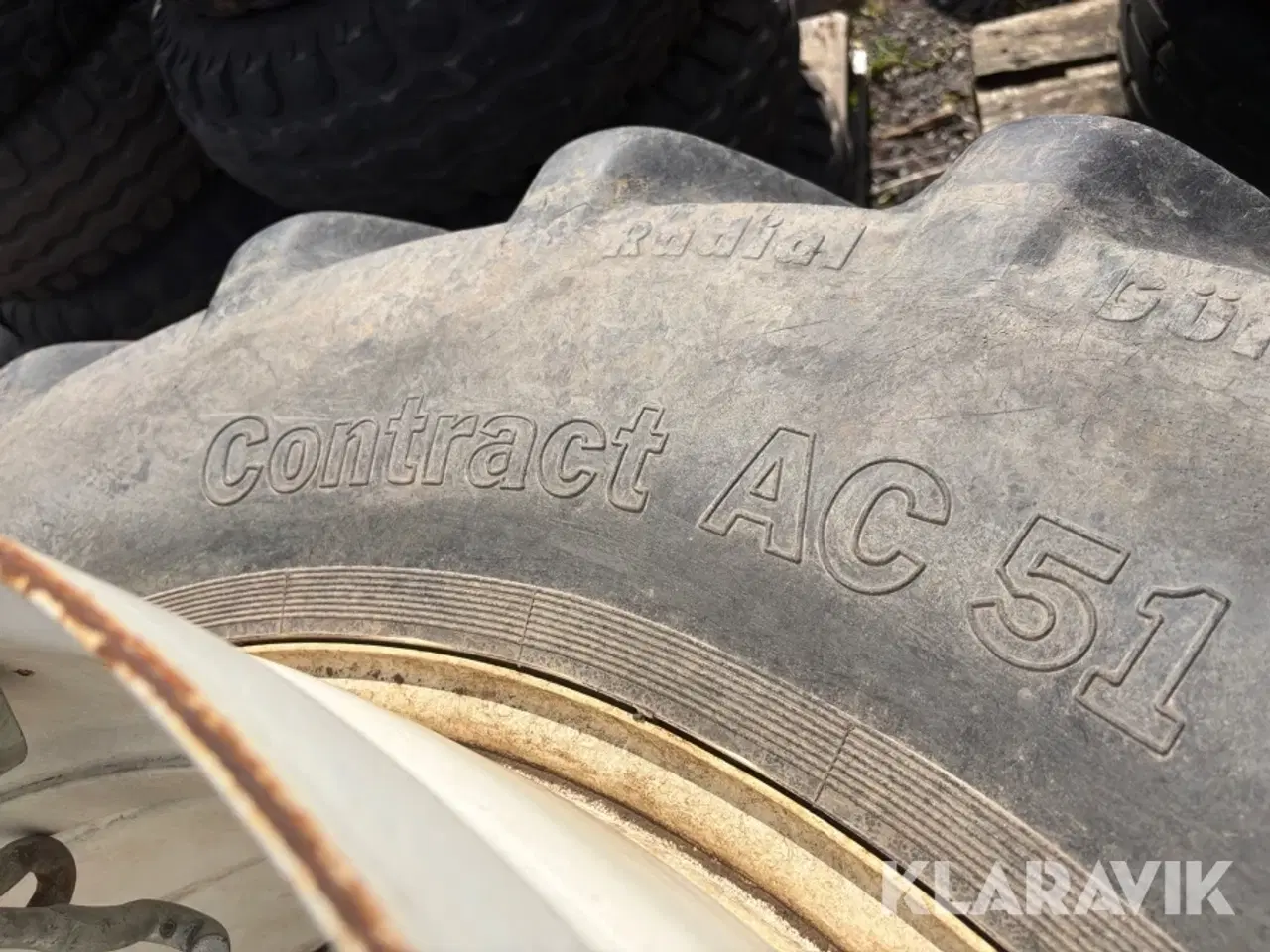 Billede 8 - Tvillingehjul Continental 18.4R38 2 styk med spænder