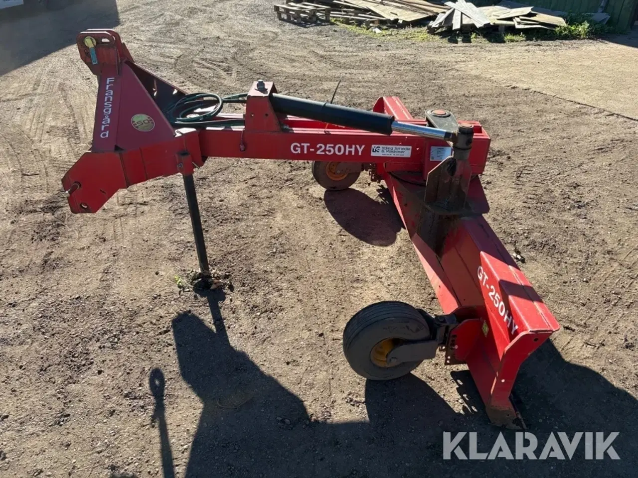 Billede 6 - Afretter/vejhøvl Fransgård GT-250HY