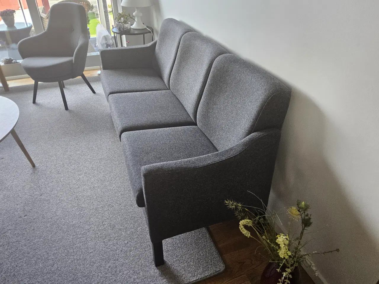 Billede 4 - Flot 3 personers Bundgaard sofa- model Milos