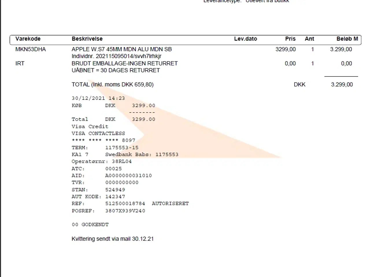 Billede 5 - Apple Watch Serie 7, 45 mm model