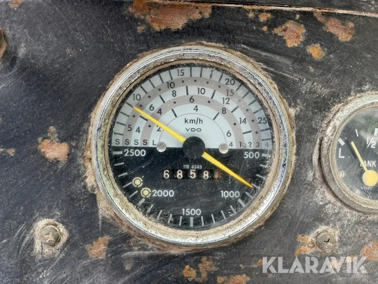 Billede 6 - Veterantraktor Deutz D6806 med tvillingehjul