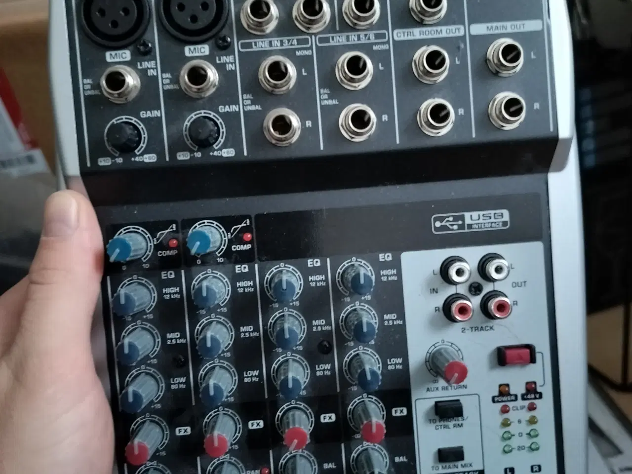 Billede 1 - Forstærker + mixer 