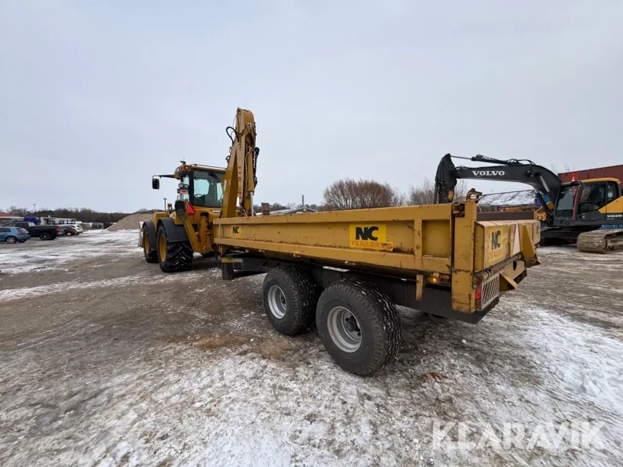 Billede 4 - Rendegraver Hydrema 928F med NC trailer