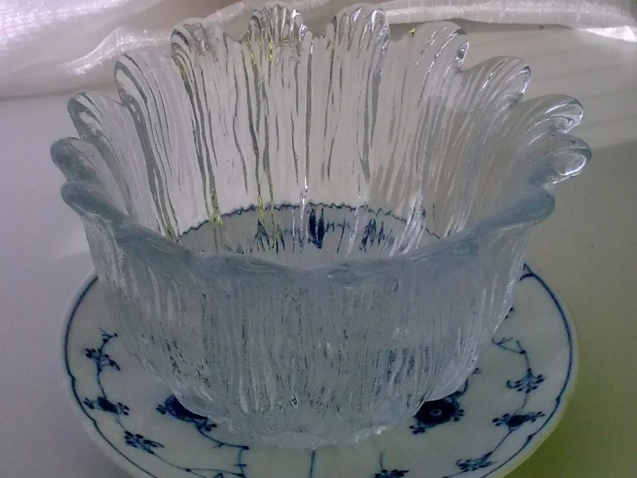 Billede 17 - Holmegaard 10 stk. SW æg is glas blomst KREA