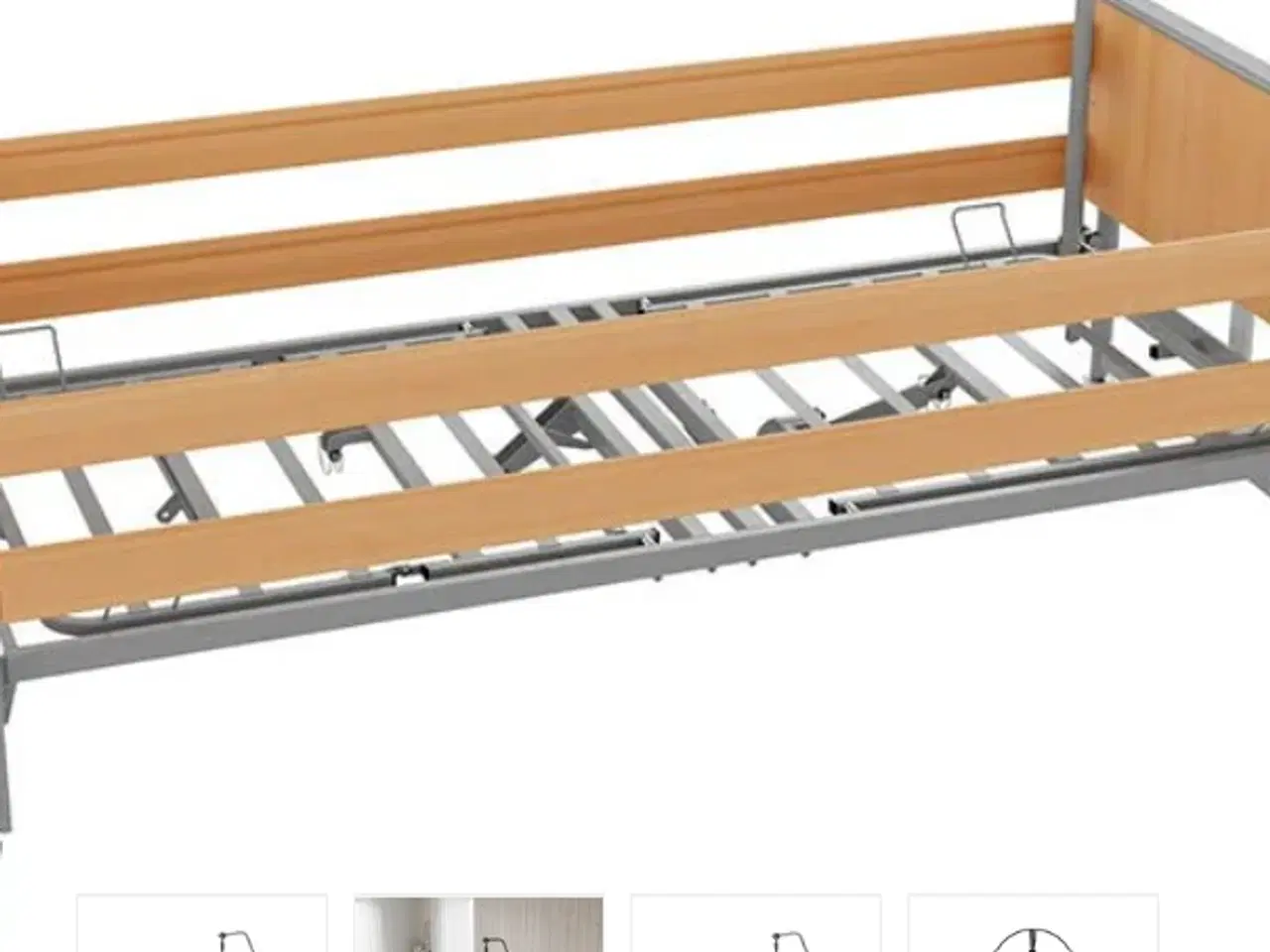 Billede 6 - Burmeier Dali plejeseng med softcover og madras