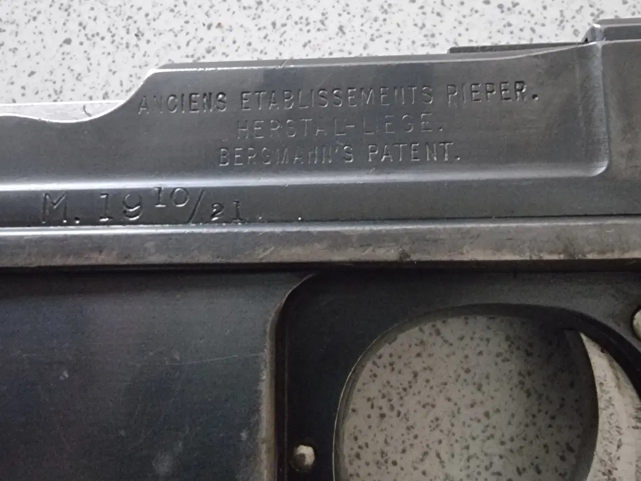 Billede 4 - 2stk Bergmann 9x23mm på samlertilladelse. 