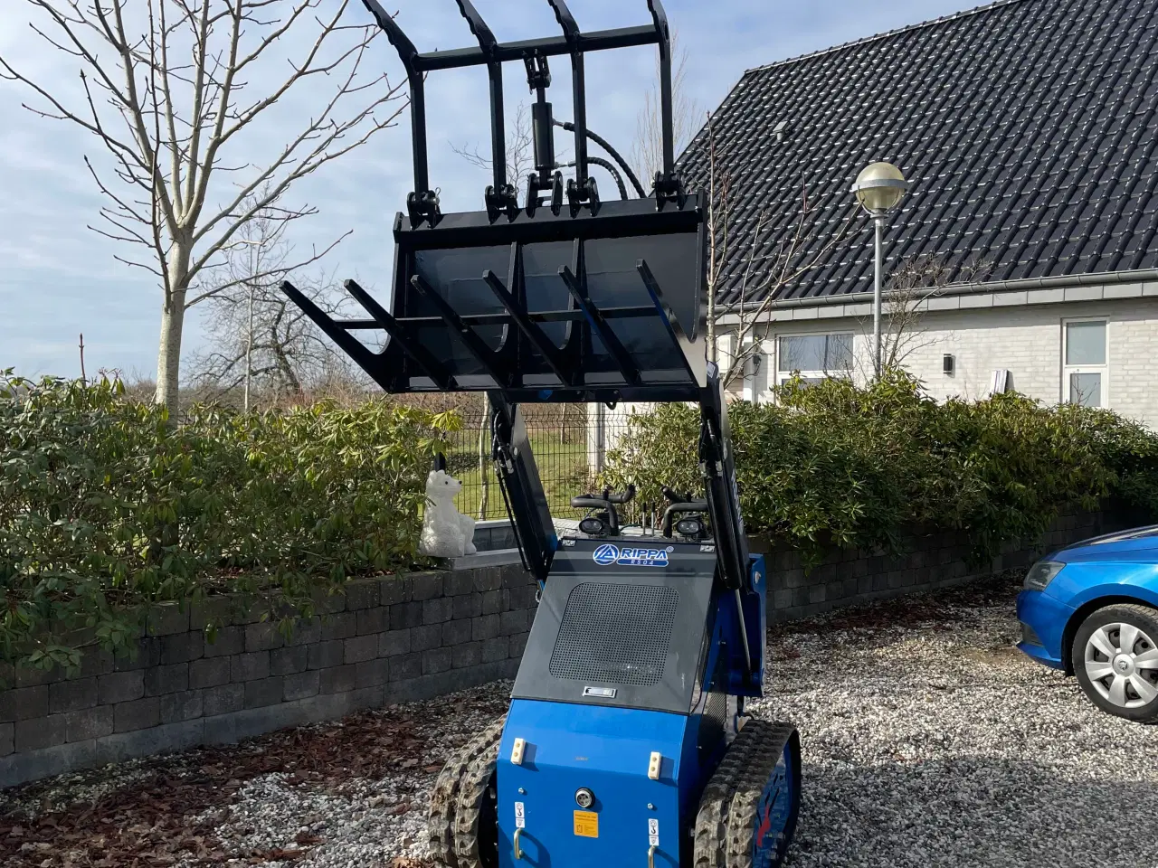 Billede 7 - Minilæsser 900kg Kubota motor 