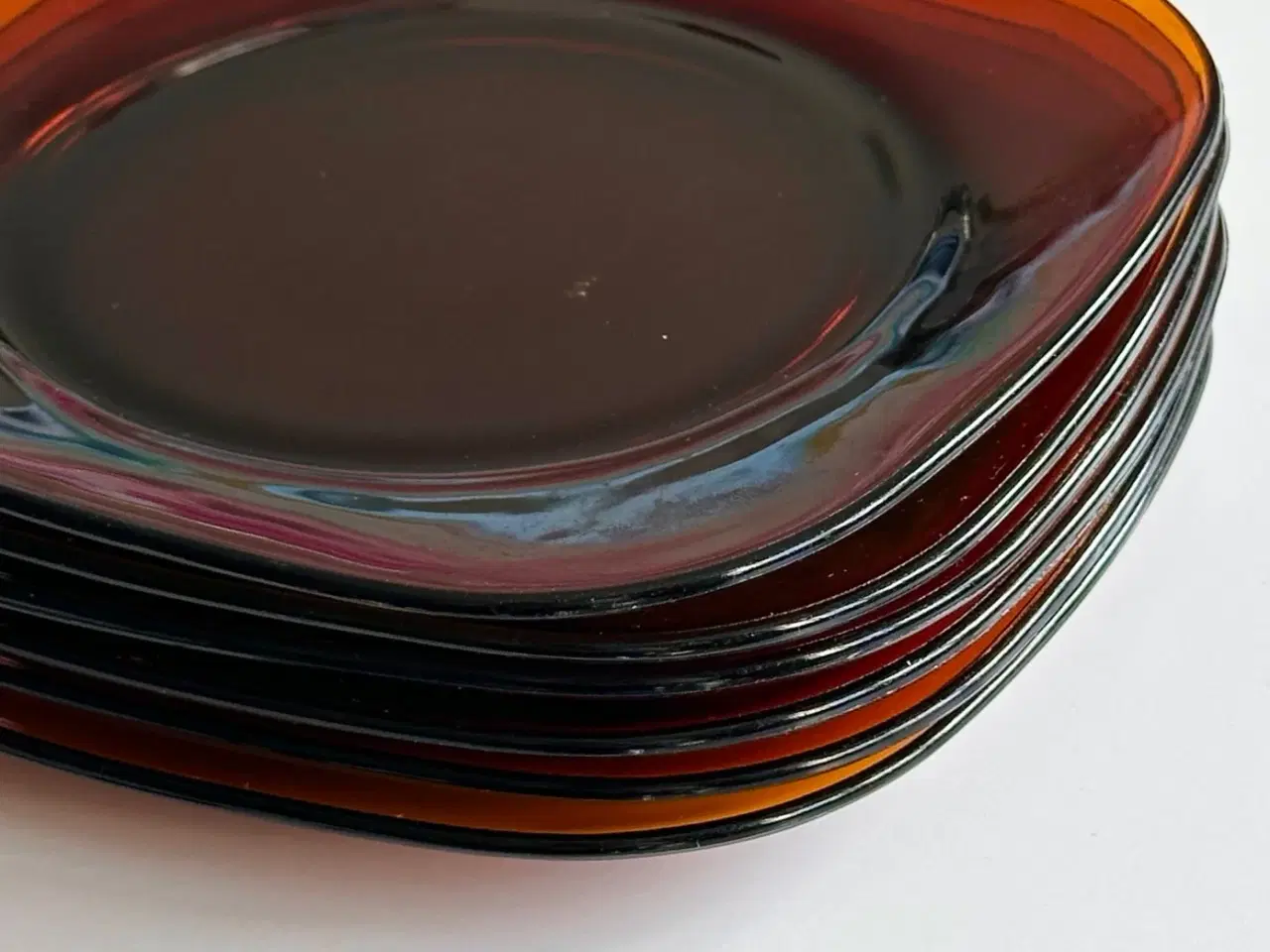 Billede 8 - Firkantede tallerkner, 6 stk samlet