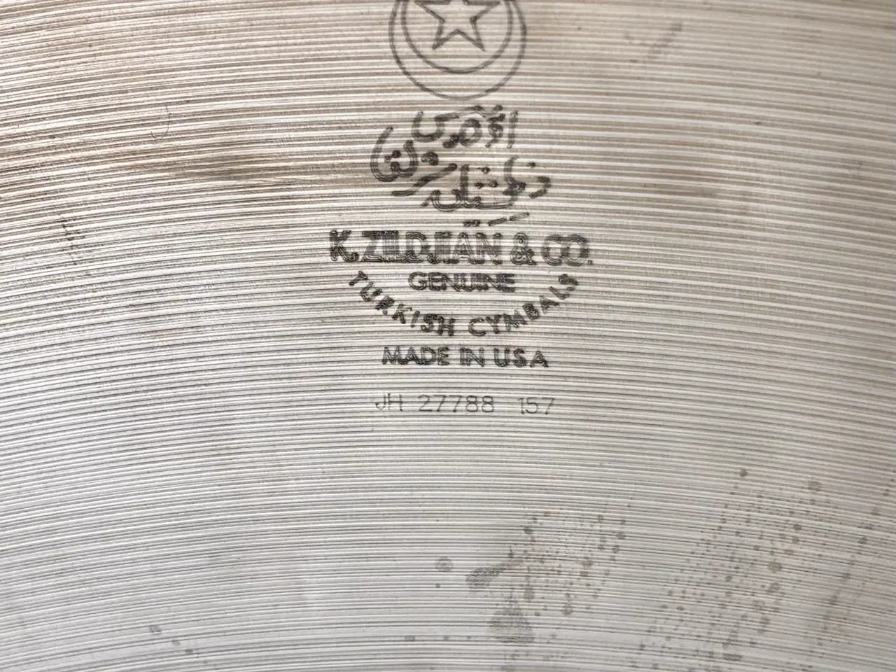 Billede 3 - SOLGT 17" bækken Zildjian K-Series Dark Thin Crash