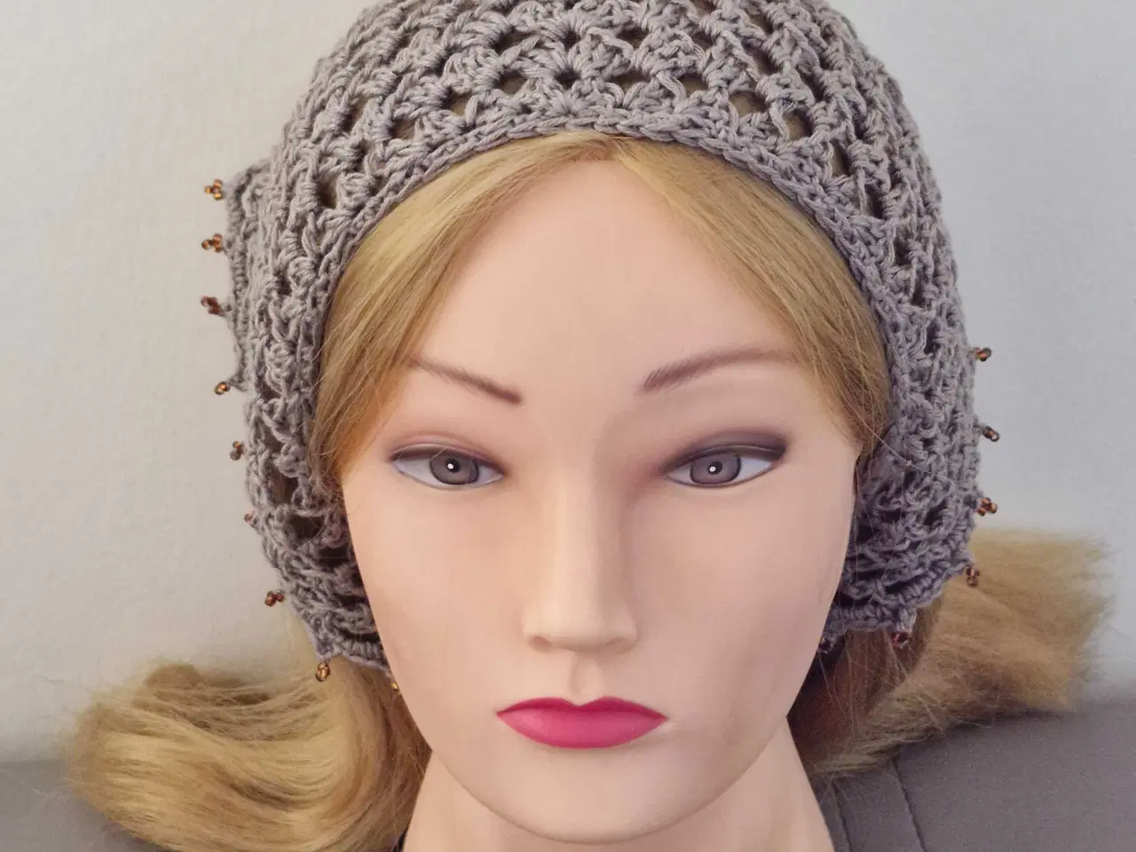 Billede 2 - Bandana med perler 