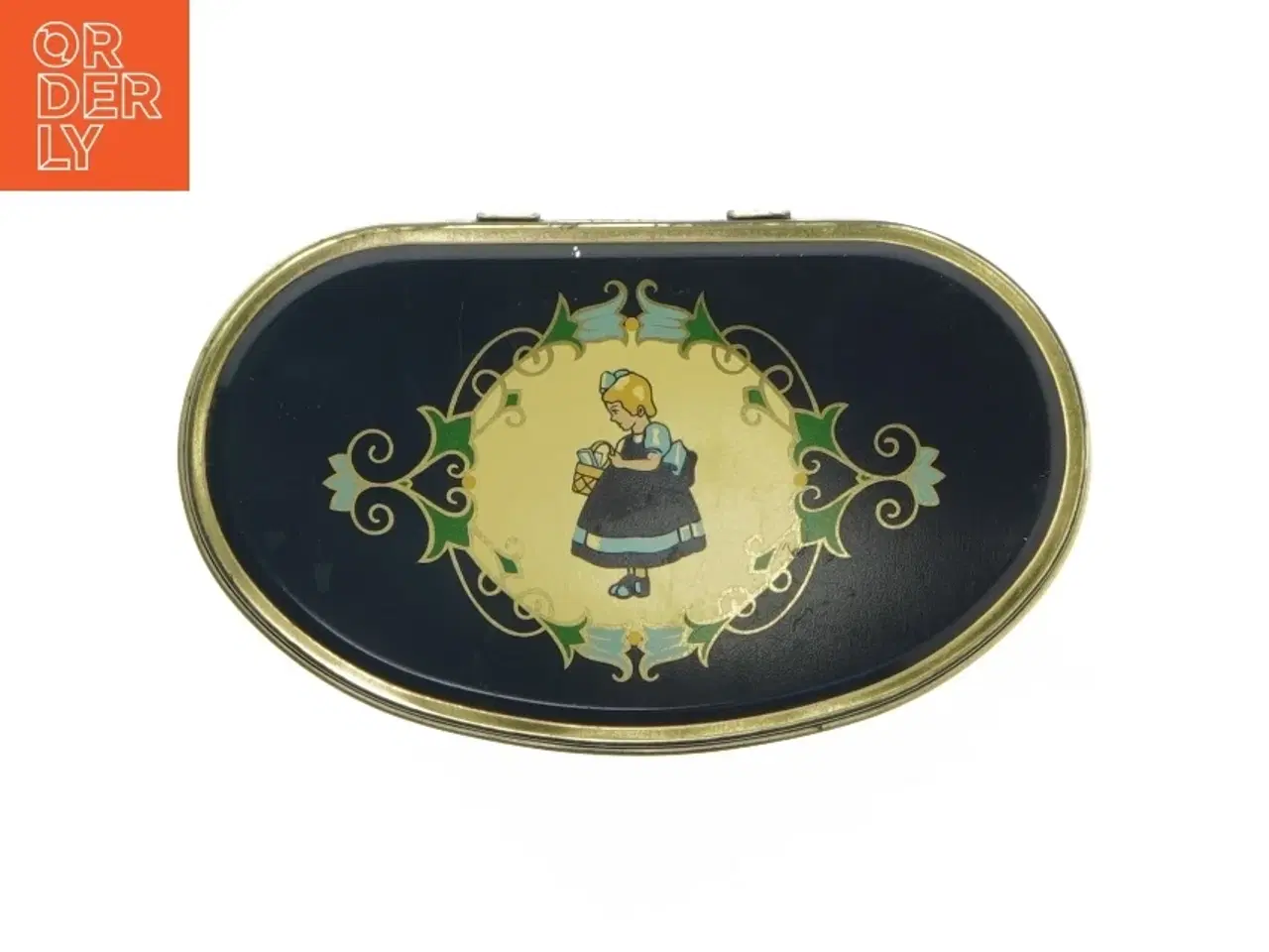 Billede 1 - Dekorativ beholder (str. 15x9x5,5 cm) fra Irma