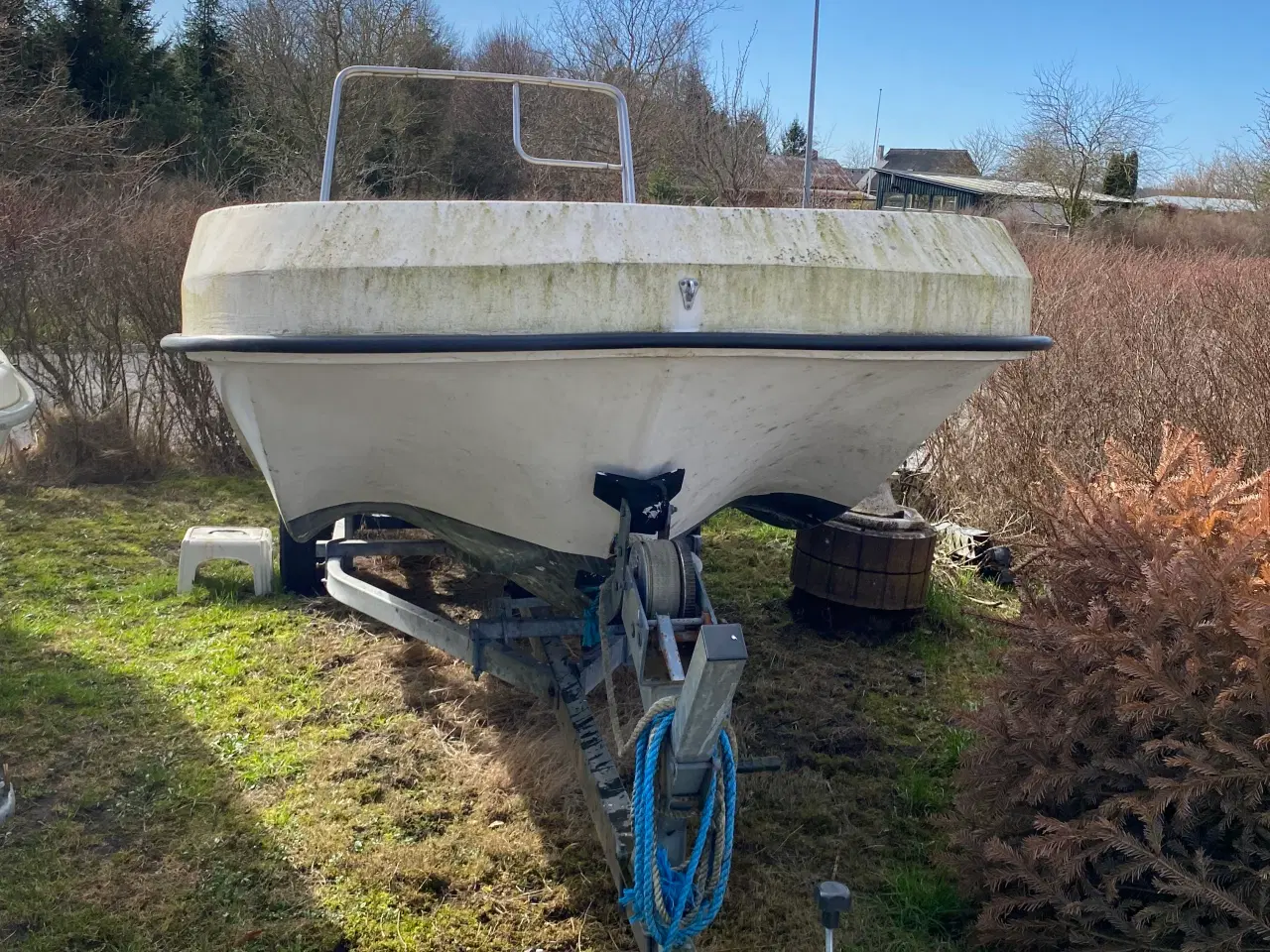 Billede 2 - Jolle med ophalervogn