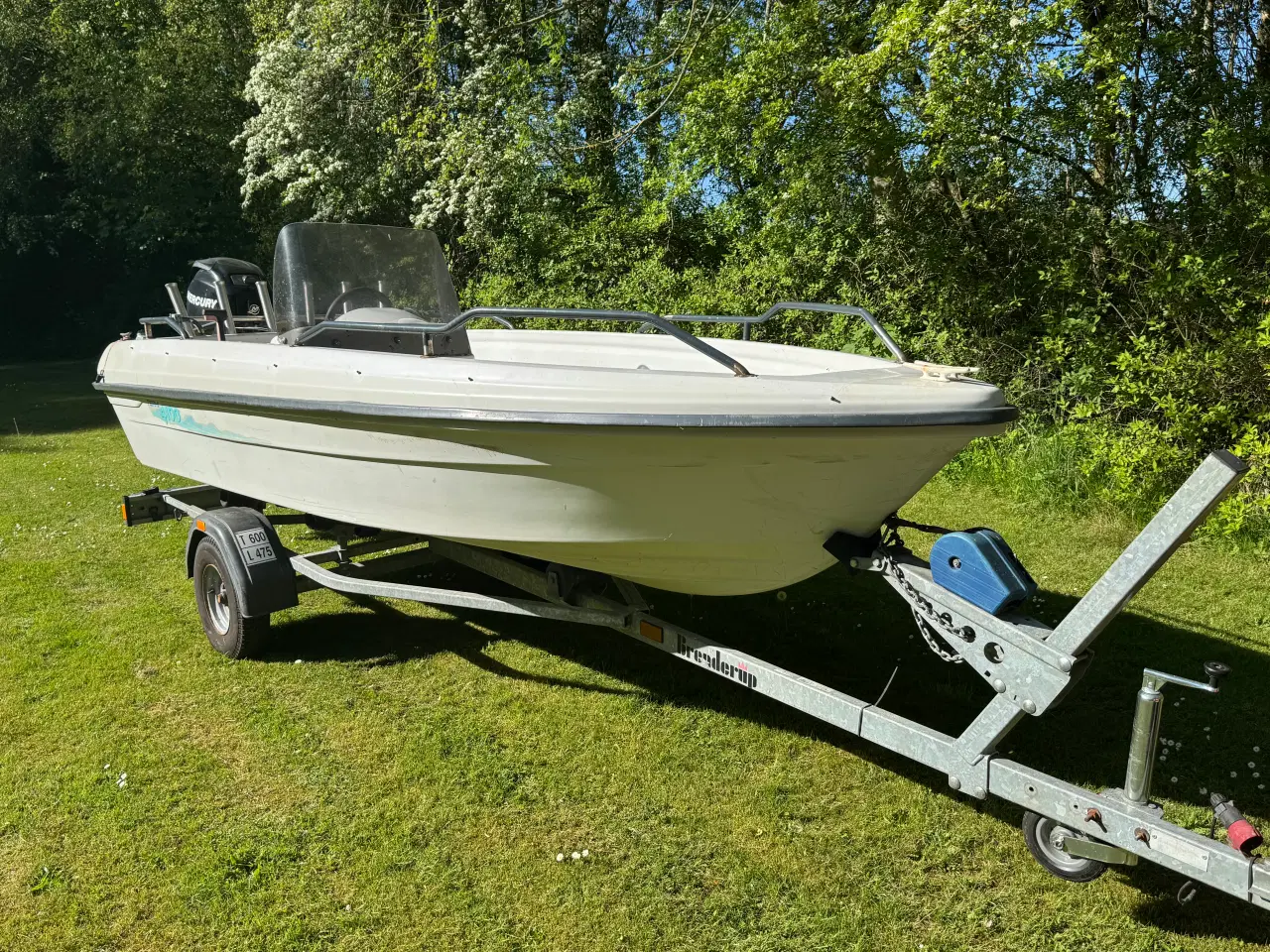Billede 5 - Terhi 4110 m. 25hk 4-takt og trailer