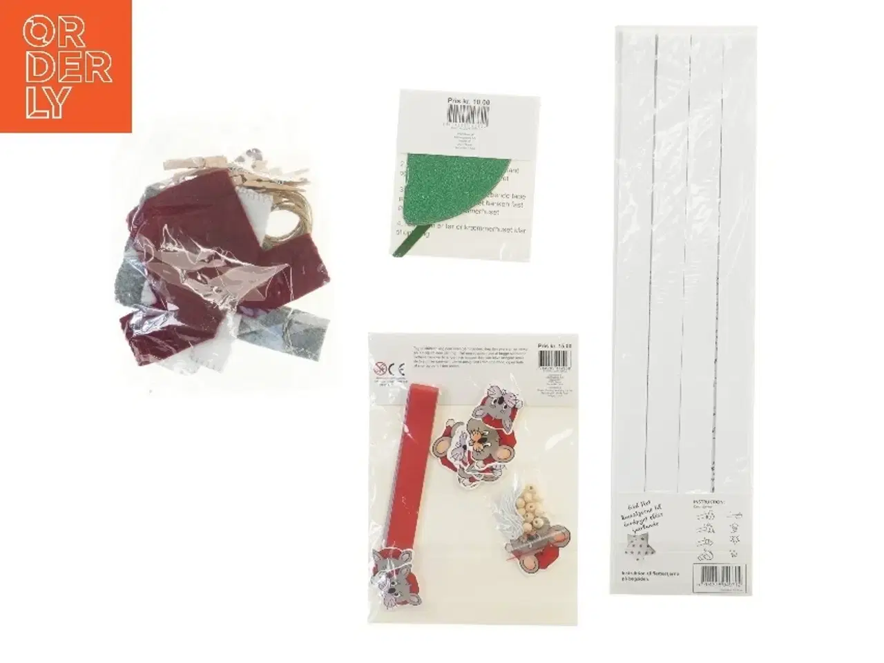 Billede 2 - Materialesæt til julepynt