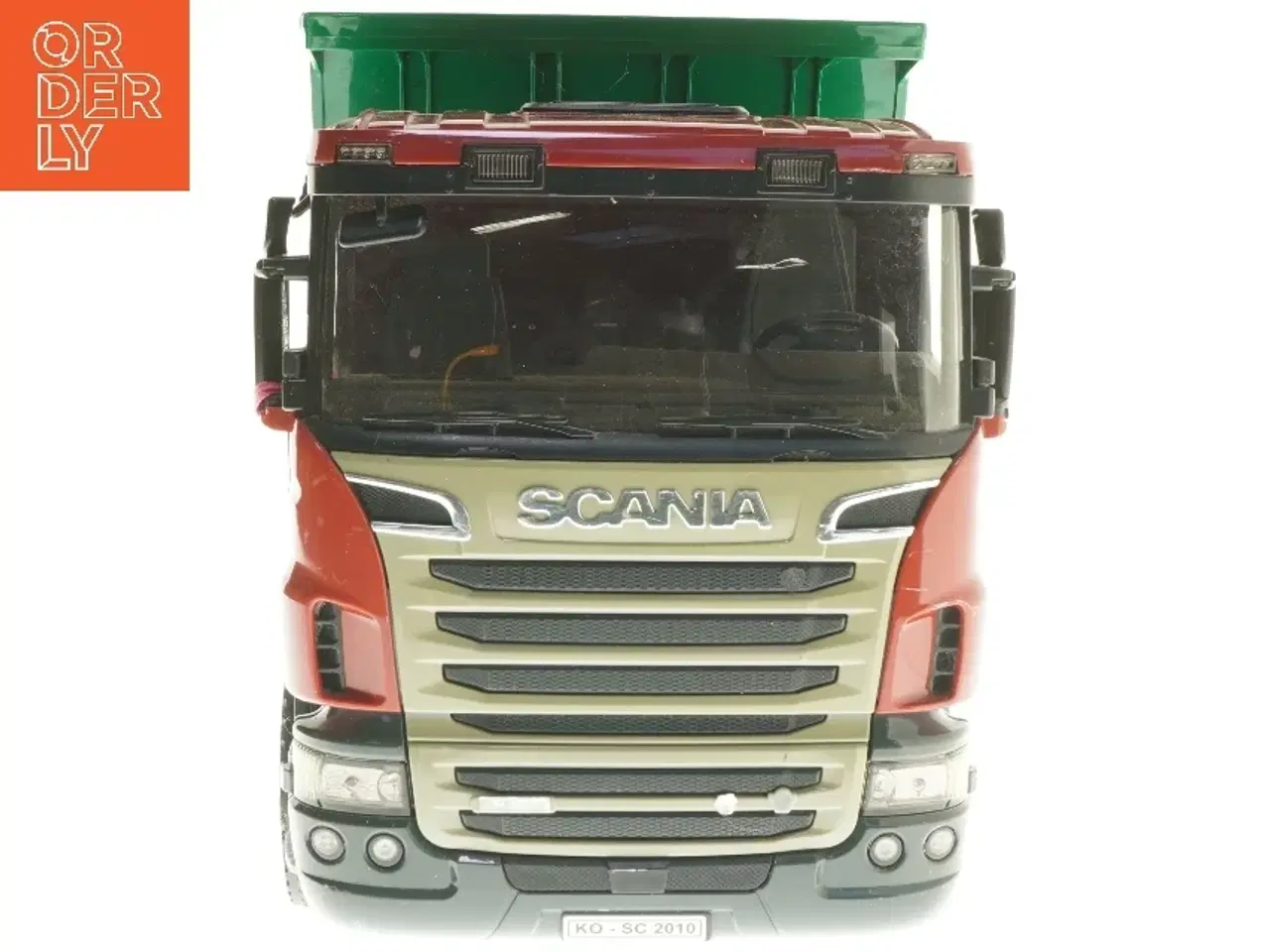 Billede 2 - Scania legetøjslastbil med grønt lad fra Scania (str. 55x17,5 cm)