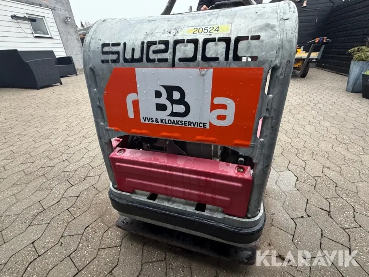 Billede 4 - Pladevibrator Swepac FB 510