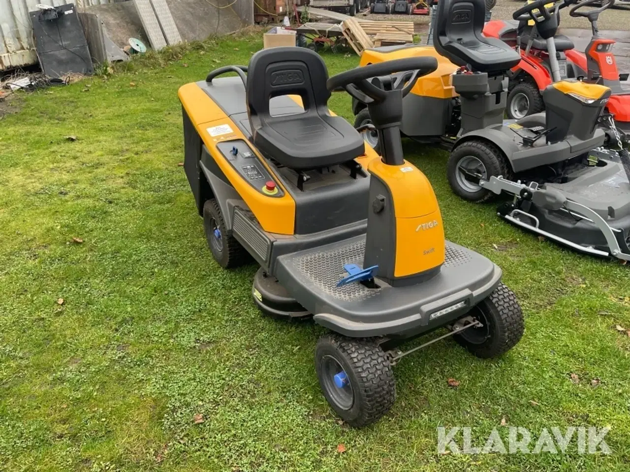 Billede 3 - Græsslåmaskine Stiga Rider Swift 372E