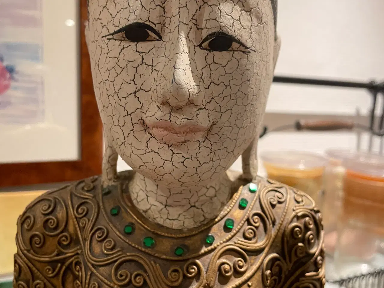 Billede 5 - Fin Buddha figur
