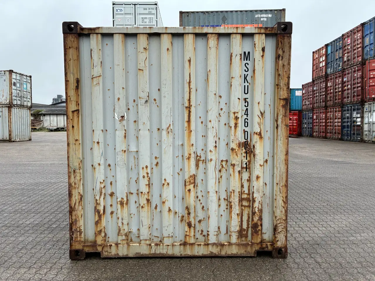 Billede 4 - 20 fods Container- ID: MSKU 546081-1