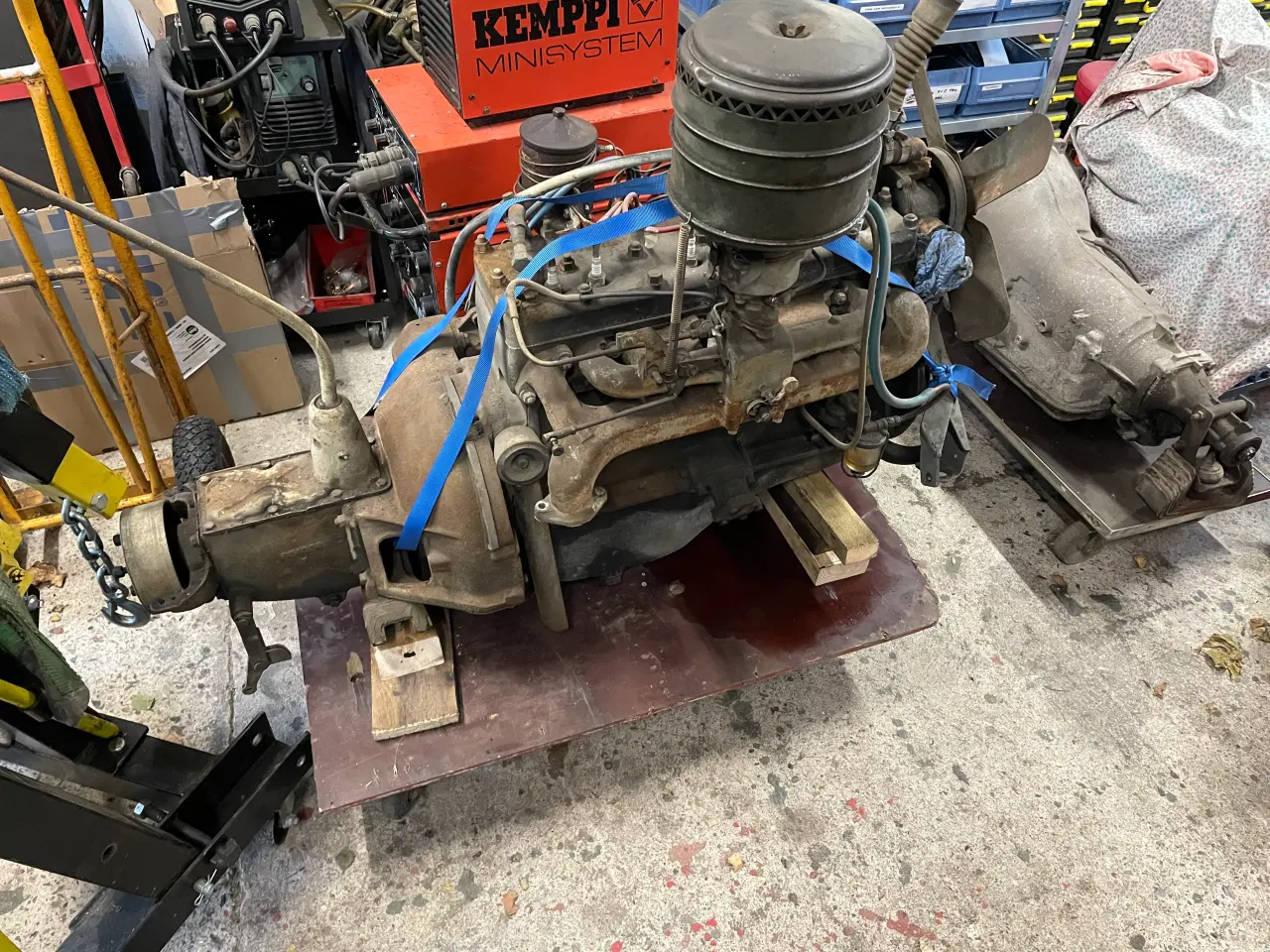 Billede 3 - plymouth p4 1937 motor og gearkasse