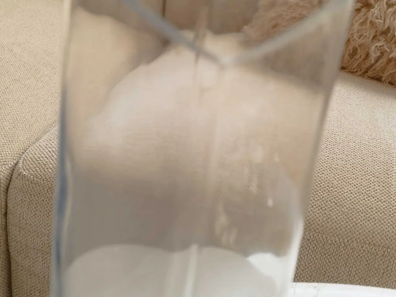 Billede 6 - Sød hjerte vase i glas/ frostet glas