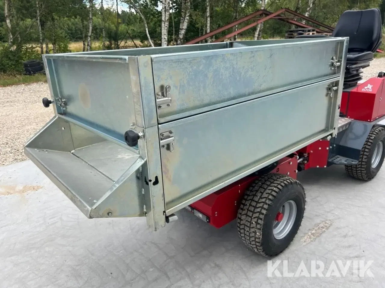 Billede 12 - Elektrisk Multi truck Eltor Sharpturn med lad