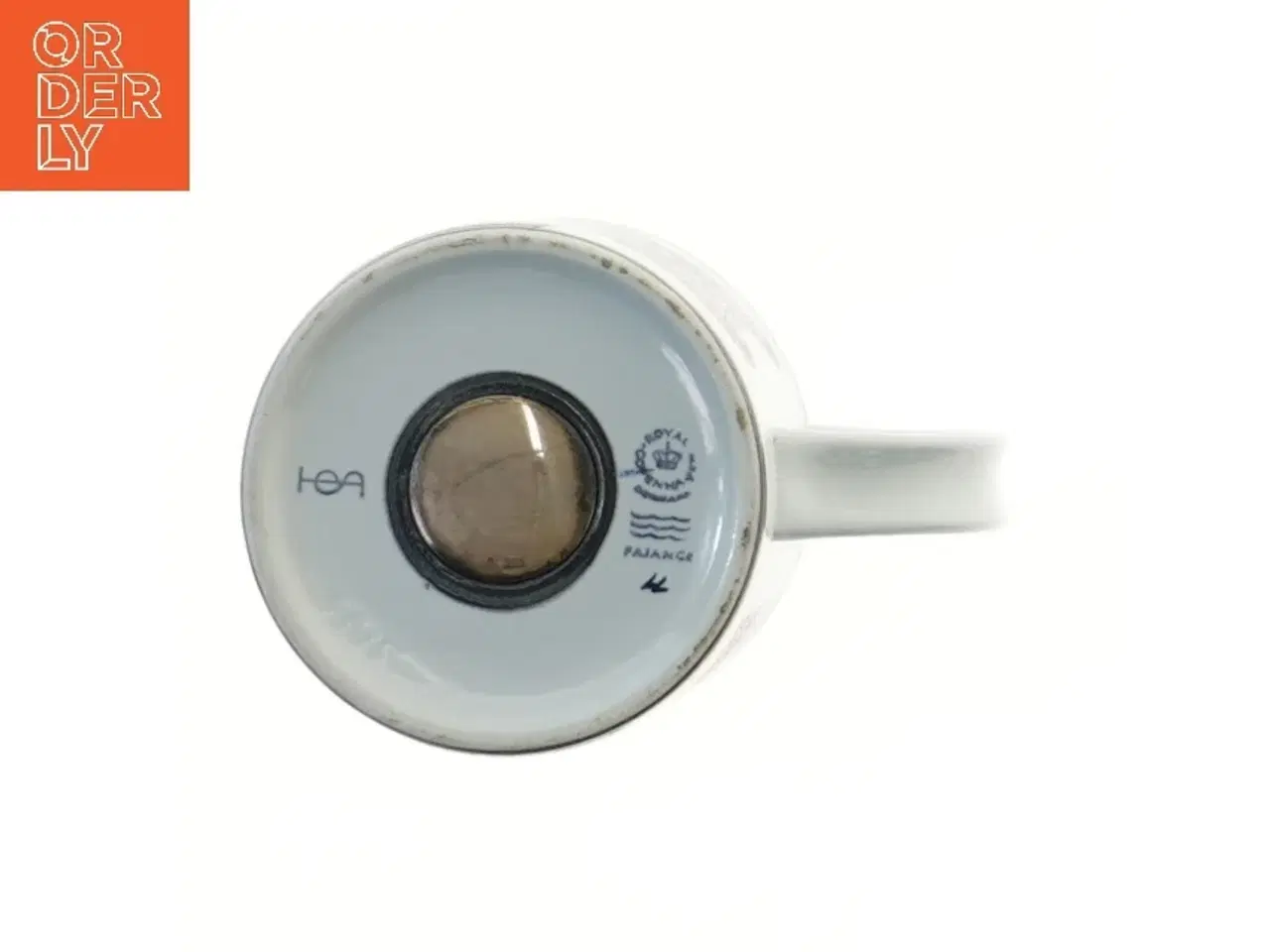 Billede 3 - Keramikkop med 1971 mønster fra Royal Copenhagen (str. Ø 10,5 cm længde 11,5 cm, årskrus