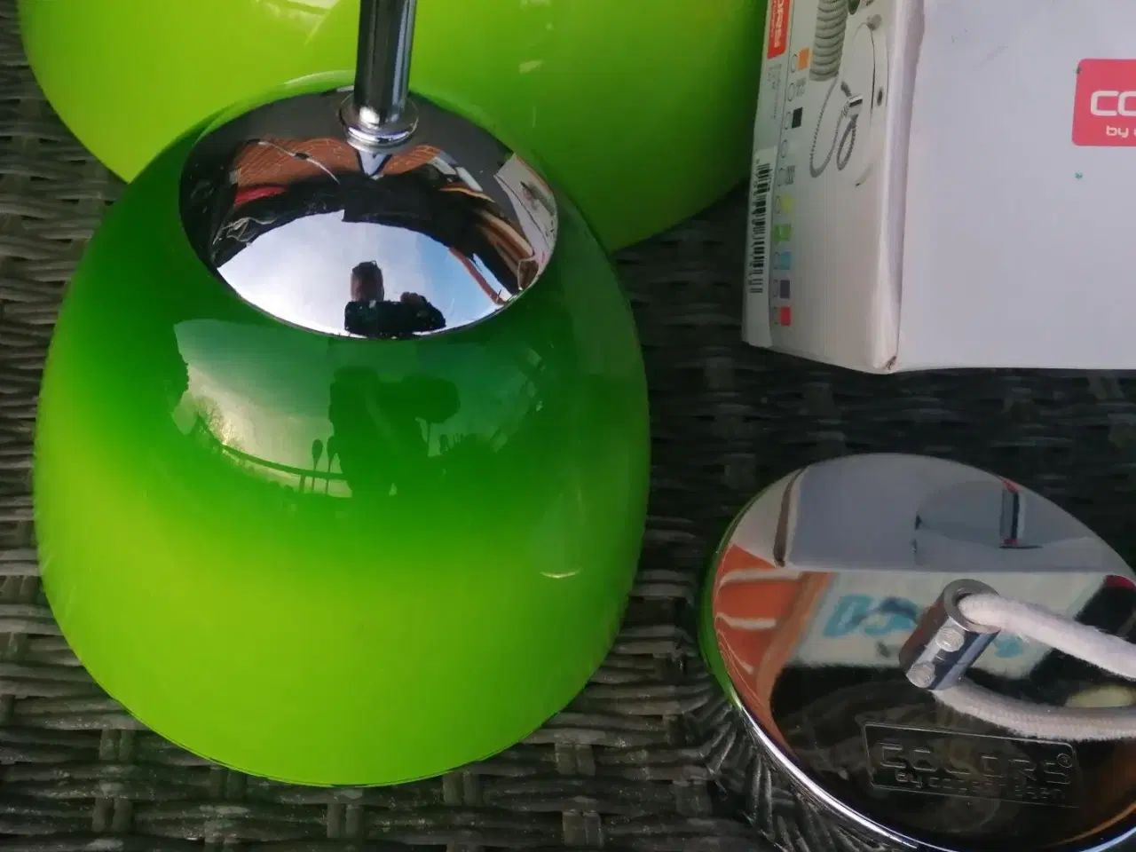 Billede 2 - 4 STK. COLORS OF COPENHAGEN LAMPER, I FLOT STAND