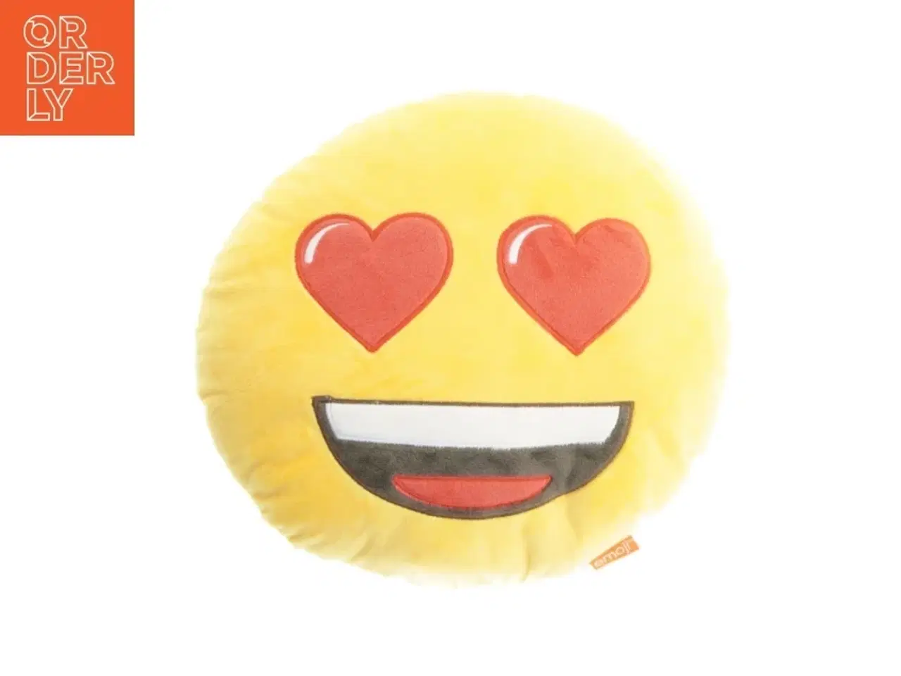 Billede 1 - Emoji pude med hjerteøjne fra emoji (str. Ø 30 cm)
