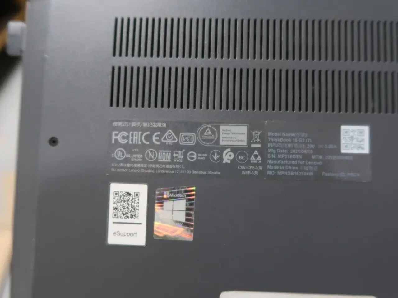 Billede 7 - Bærbarcomputer LENOVO ThinkBook 15 G2 ITL