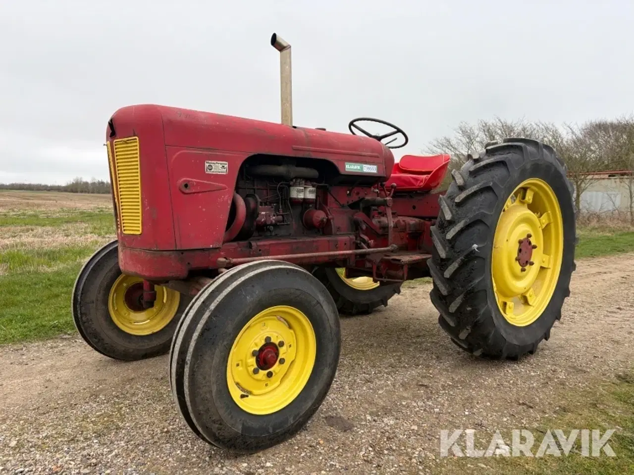 Billede 1 - Veterantraktor David Brown 990