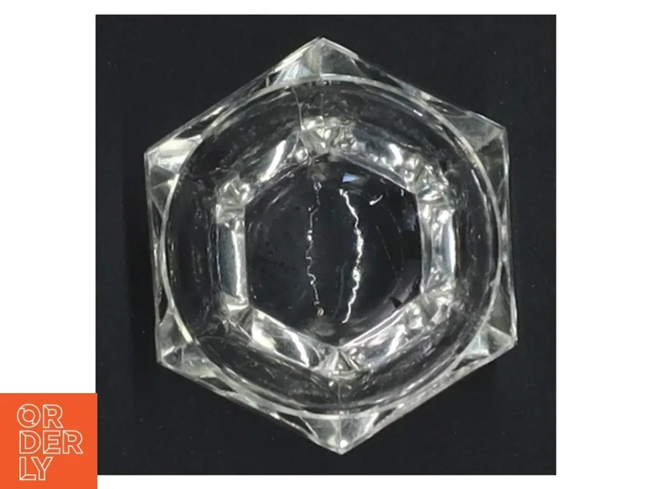 Billede 2 - Lille retro glasskål (str. Ø 5 cm)