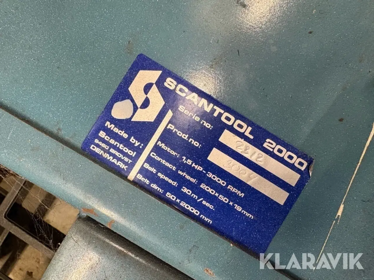 Billede 5 - Båndpudser Scantool 2000